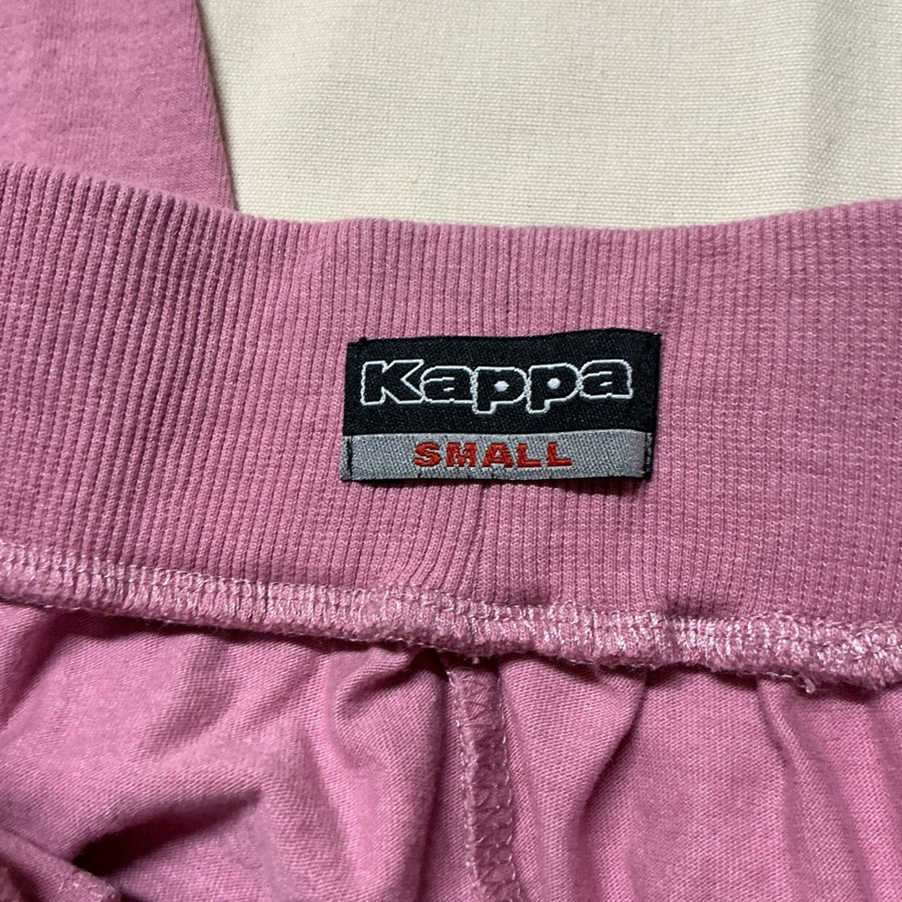 Kappa‎ Pink Jogger Sweatpants Size Small Y2K Preppy Streetwear - Picture 6 of 6
